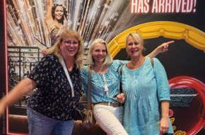 Manima-Margit, Nicole und Maria.