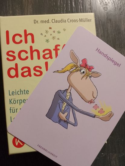 Scha(a)fkarten, oberste ist: der Handspiegel.